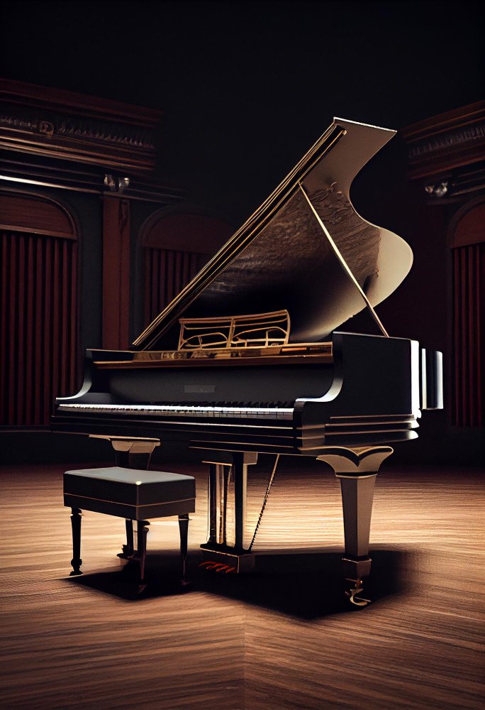 A grand piano